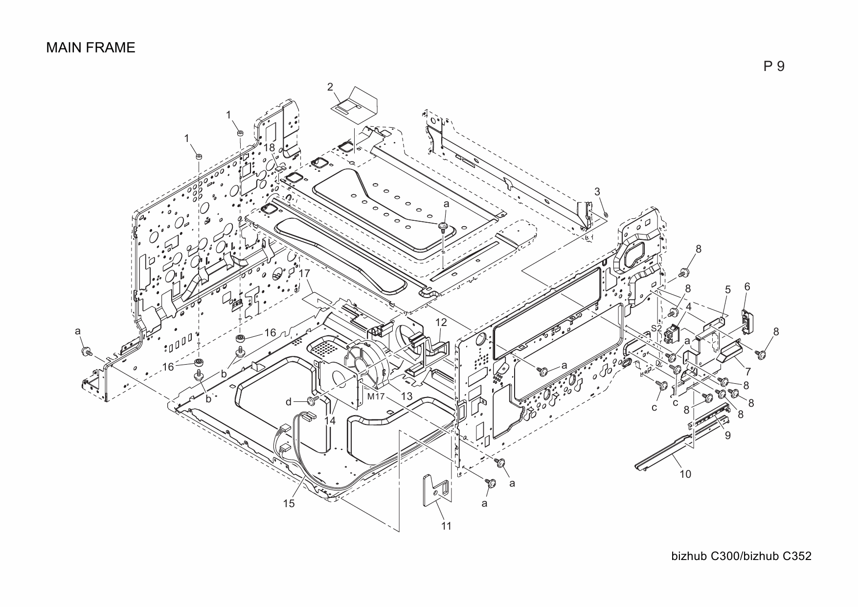 Konica-Minolta bizhub C300 C352 Parts Manual-4
